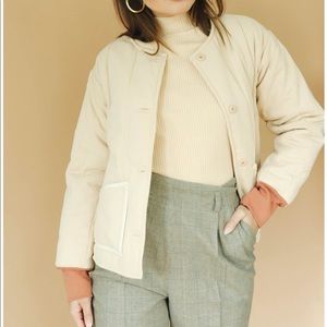 NWT Quilted Liner Jacket